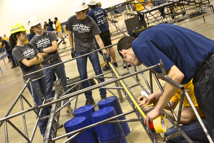 2014 Steel Bridge Competition at The University of Akron