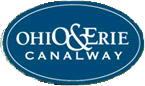 ohio and erie canalway logo, with link to the canalway web site