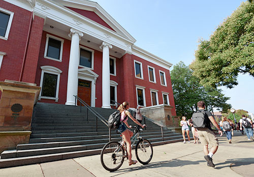 Buchtel Hall on The University of Akron campus houses our administrative functions