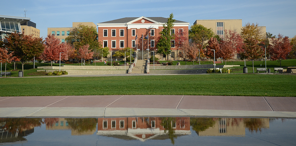 Campus in fall