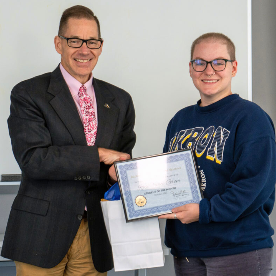 Fall 2024: Buchtel College Students of the Month | The University Akron ...