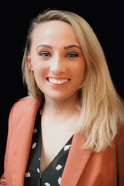 Headshot of Career Services Coordinator Erin Liggett.