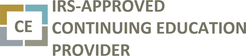IRS-Approved Continuing Education Provider Logo
