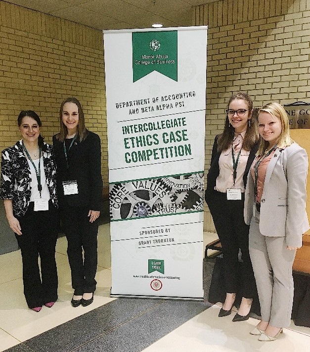 Accounting Students Place Well in Spring Competitions