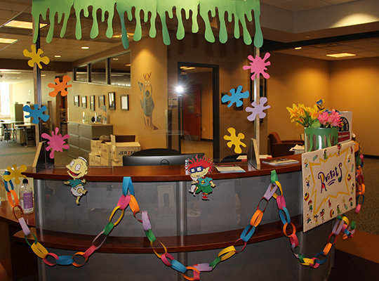 Homecoming-Office Decorating Competition : The University of Akron