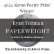 2024 Akron Poetry Prize Winner