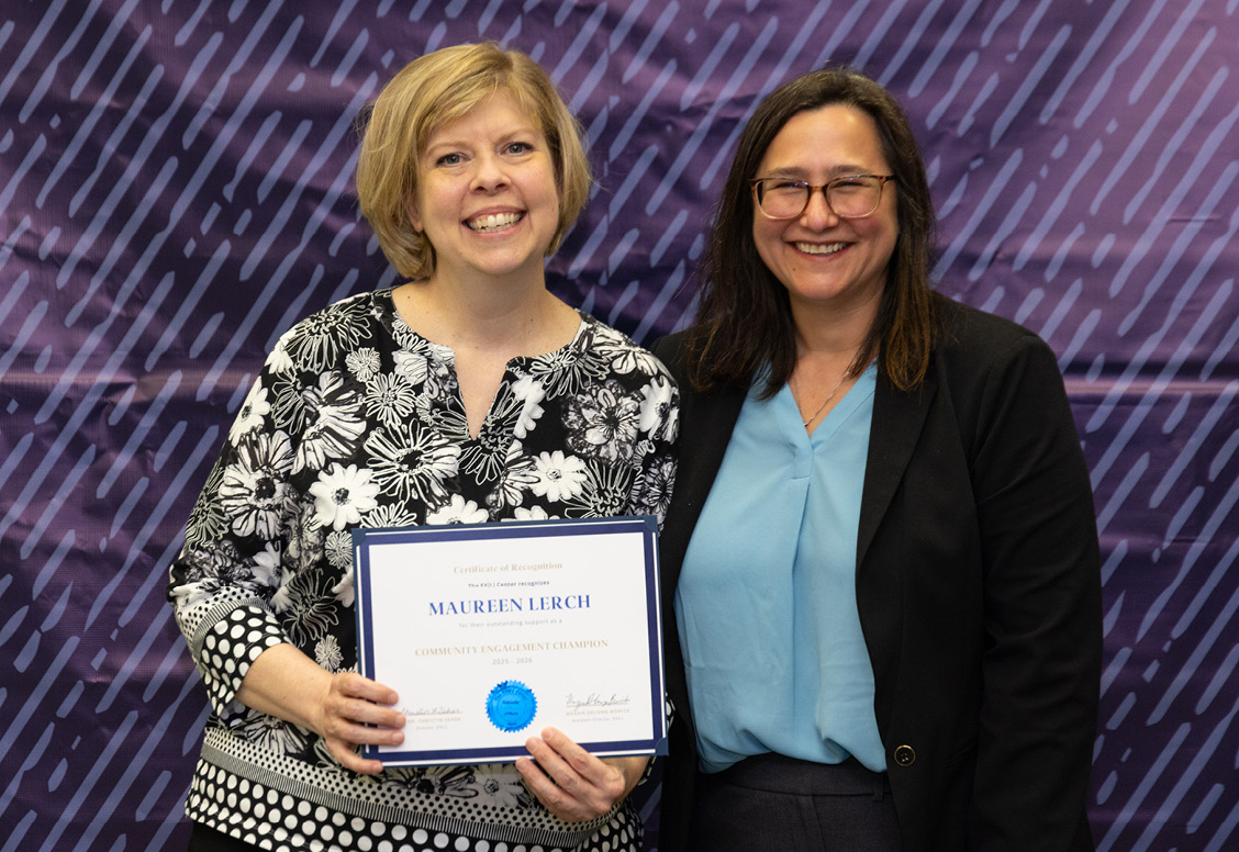 Maureen Lerch Honored for Building Community Through the Wayne College Library