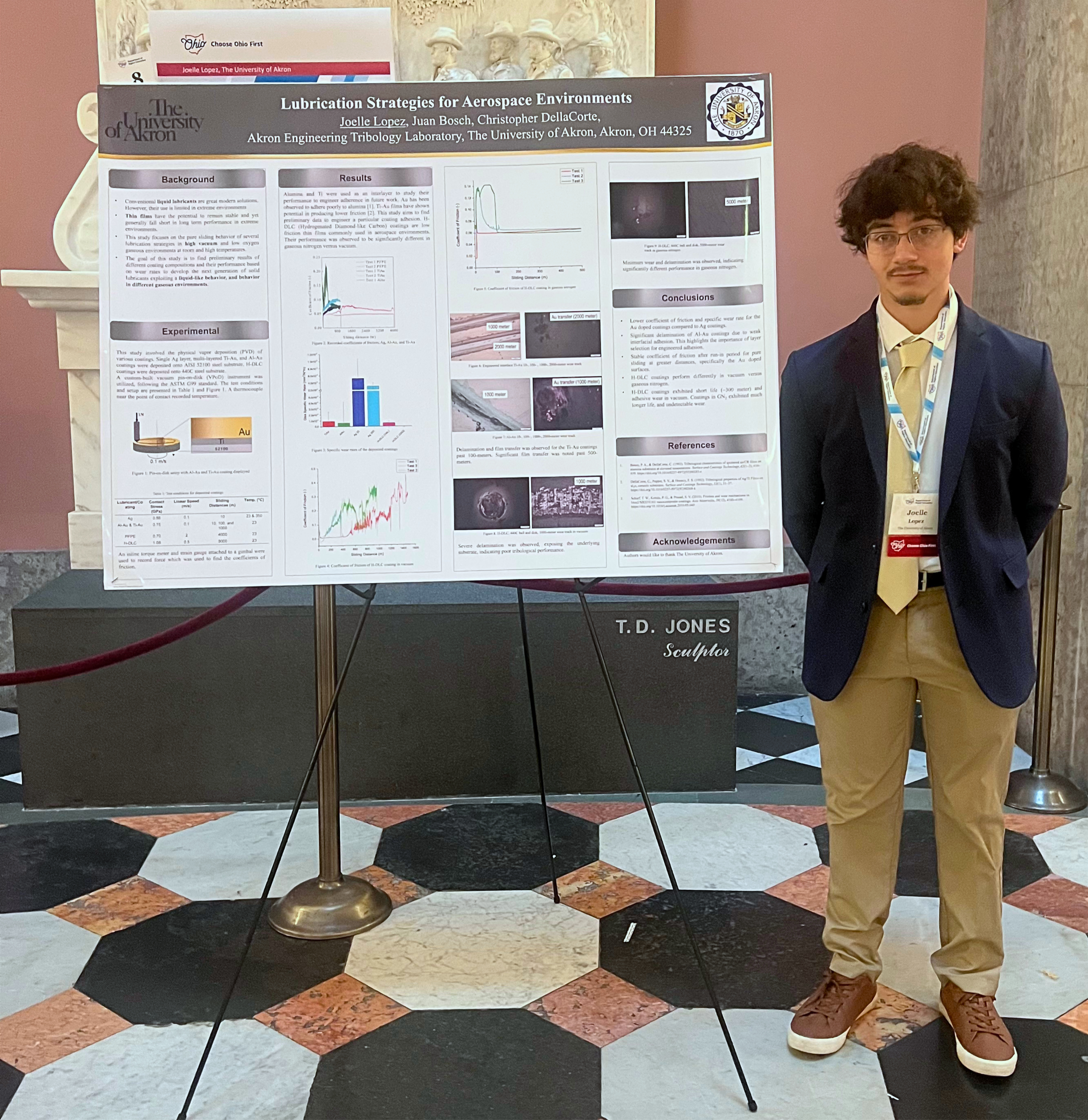 Joelle Lopez Presents Research at Ohio Statehouse for COF Showcase