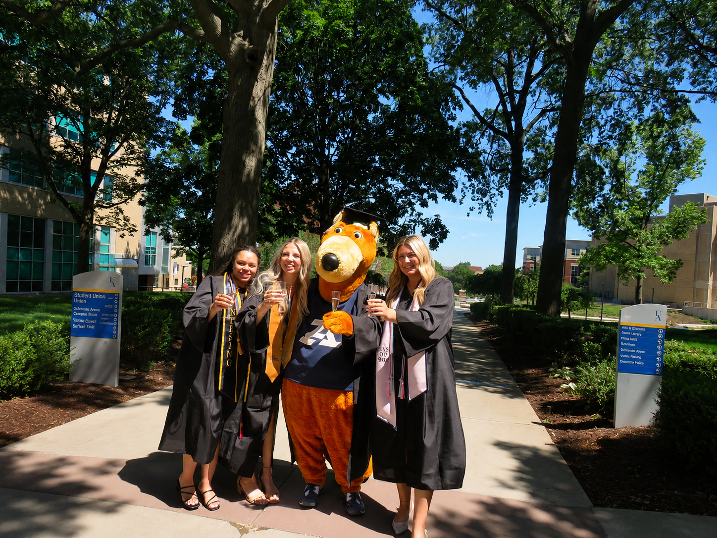 Nursing students who missed Commencement due to health emergency receive diplomas in special ceremony