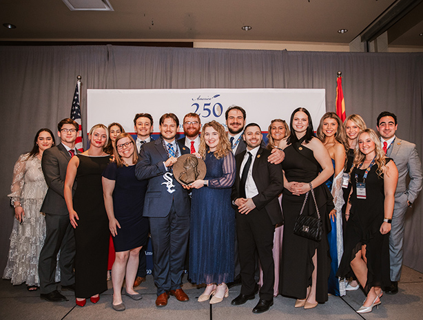 Akron Law’s Federalist Society chapter wins second straight national award