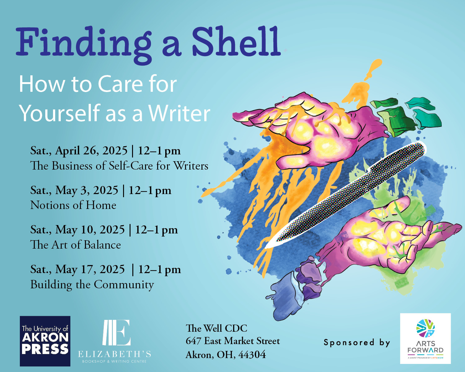University of Akron Press to Launch Series on Self-Care for Writers