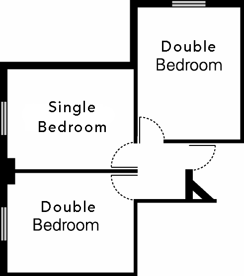 Floor plan for Bulger Hall