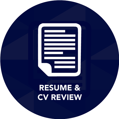 Icon for Resume and CV Review