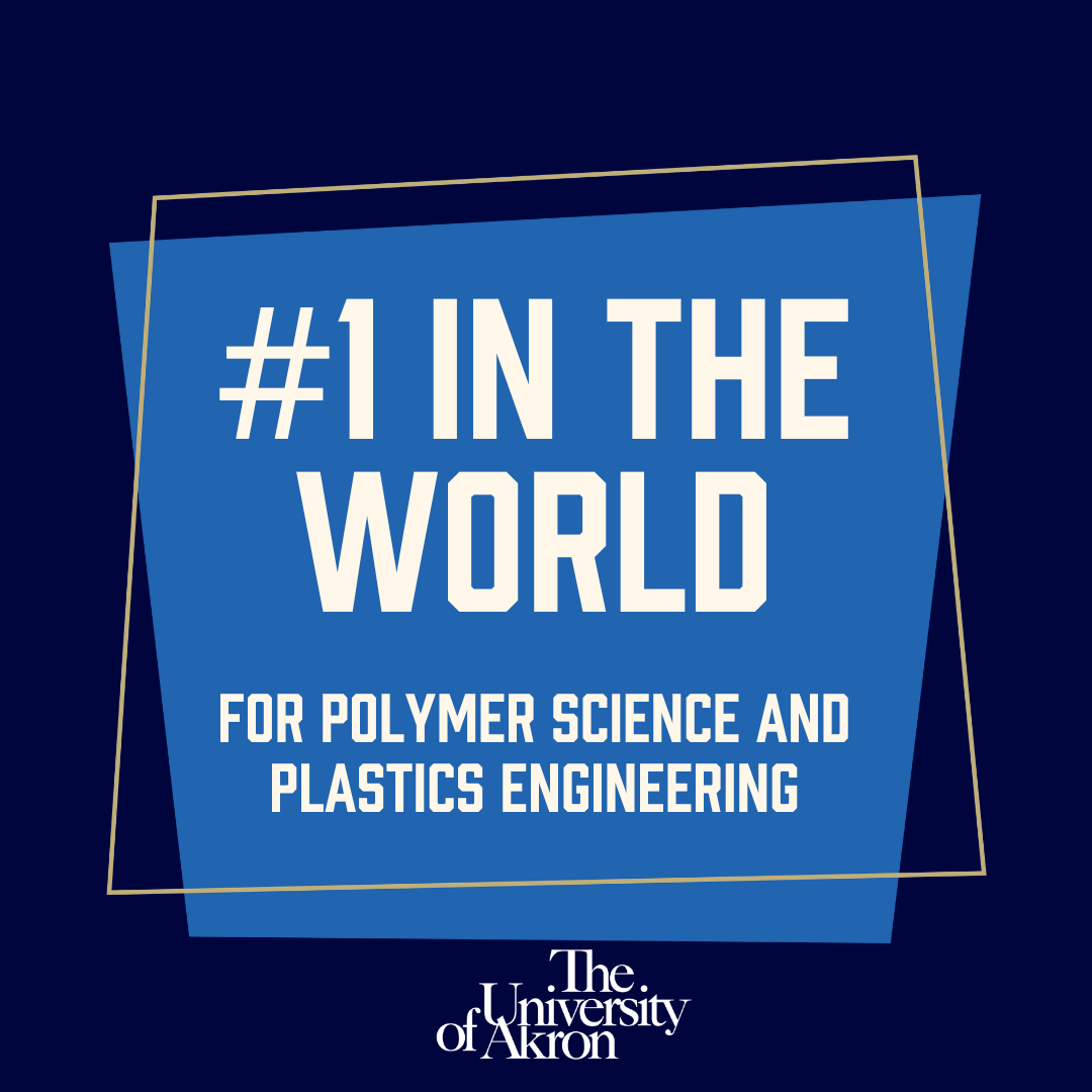 The University of Akron is ranked #1 in the world by EduRank