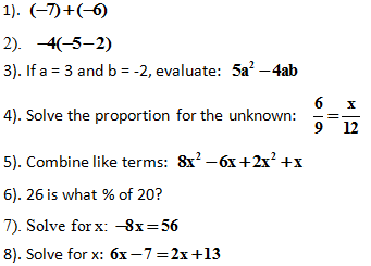 FUNDAMENTALS OF MATH II