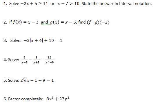 FUNDAMENTALS OF MATH V