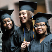 Innovation Generation scholarship recipients at graduation