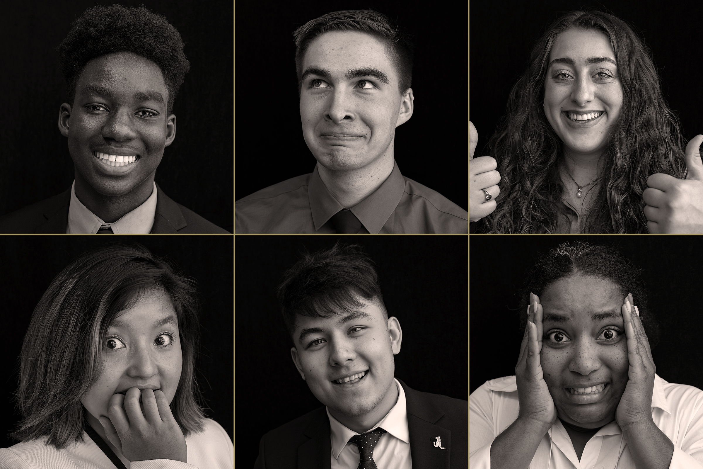 The faces of the engineering career fair