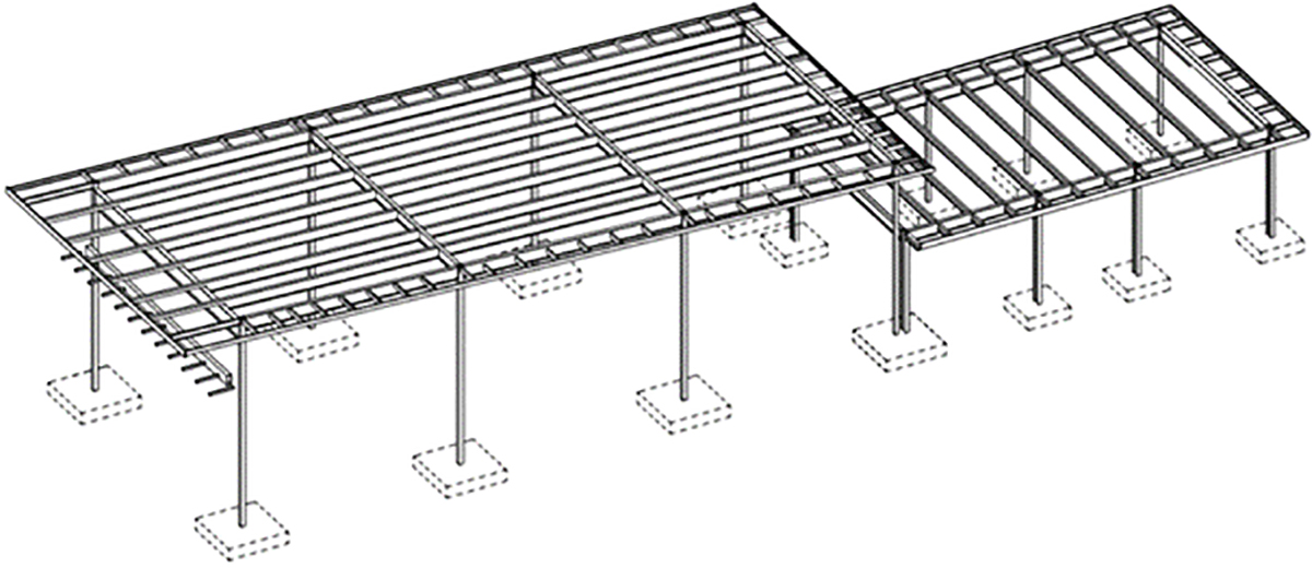 Structural frame layout for gusto!