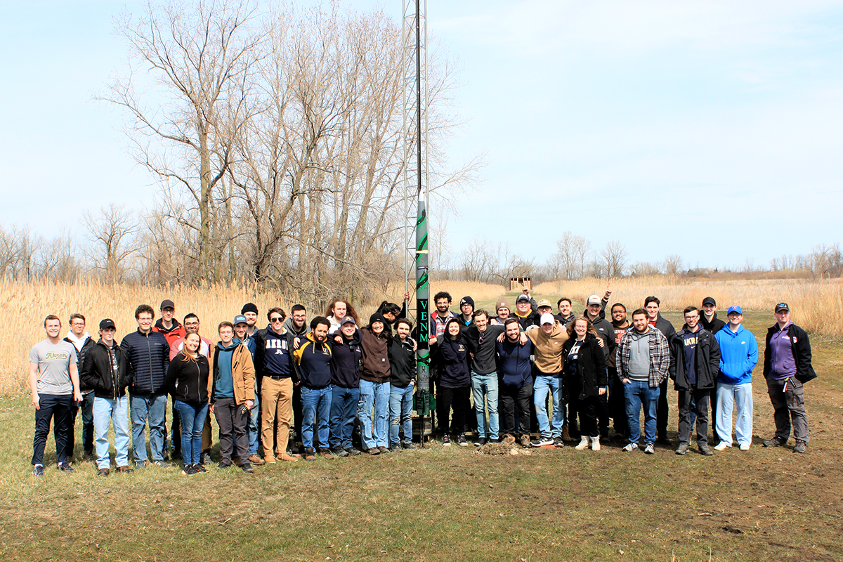 Akronauts make history again: Launch first student-designed liquid rocket from Ohio