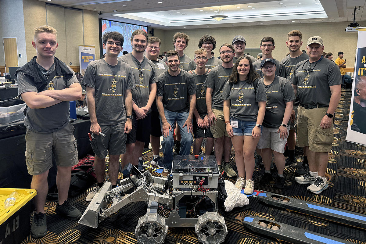 Zips Earn Third-Place Autonomy Award at NASA Lunabotics