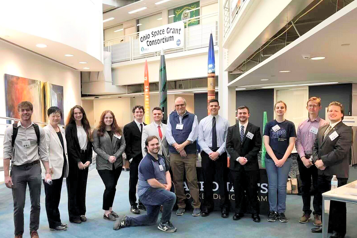 
            UA engineering and polymer science students earn honors, present research at statewide Ohio Space Grant Consortium Symposium