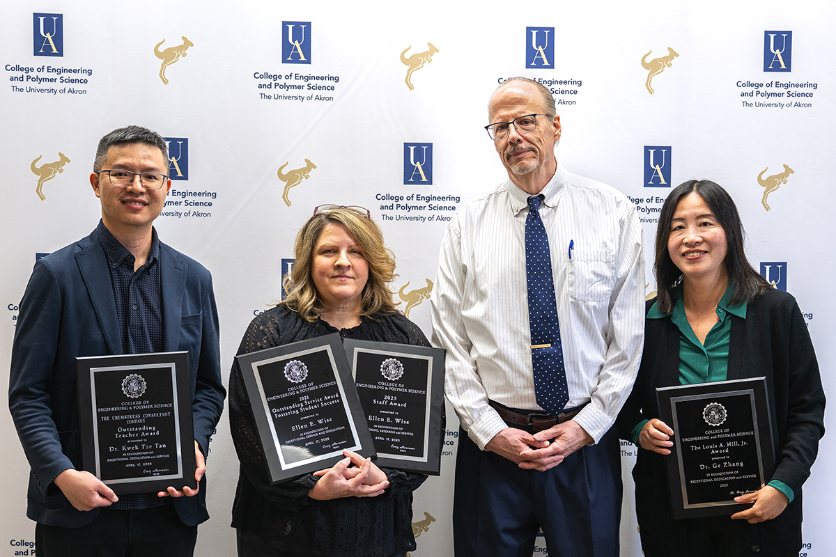 2025 Achievement Awards: College of Engineering and Polymer Science