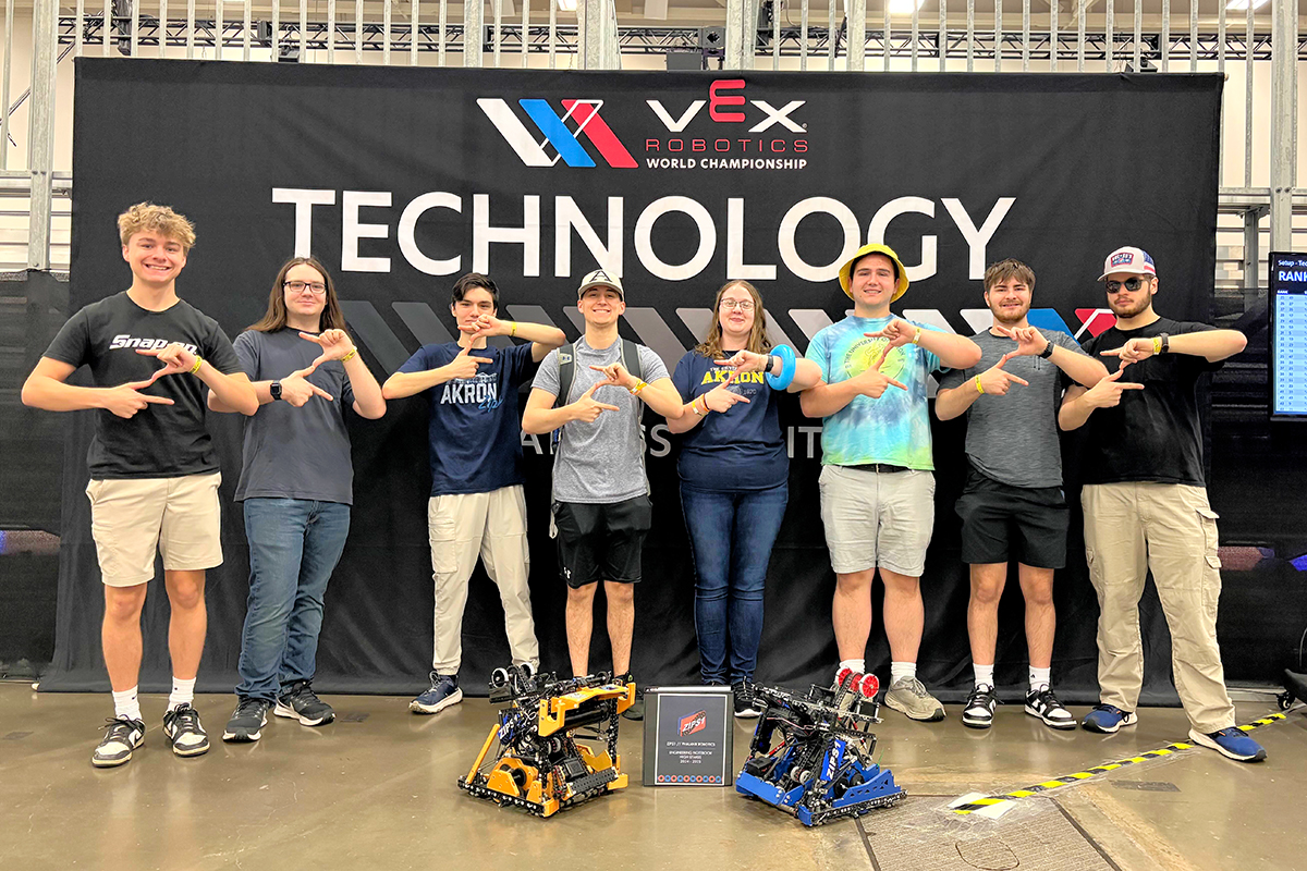 Phalanx Robotics caps inaugural season with strong showing at VEX Robotics World Championship