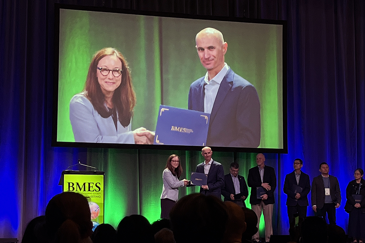Dr. Hossein Tavana named 2025 fellow of the Biomedical Engineering Society
