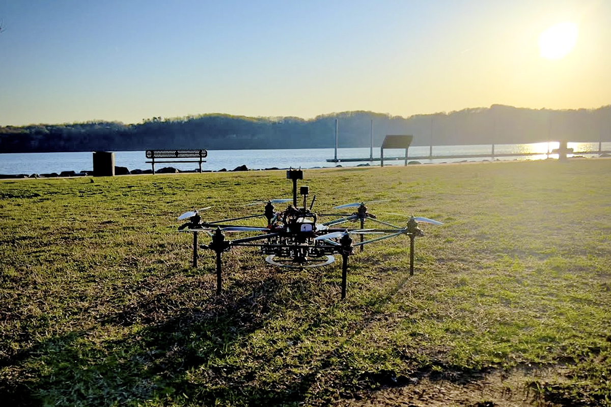 Zips Drone Design Team takes second place in international debut