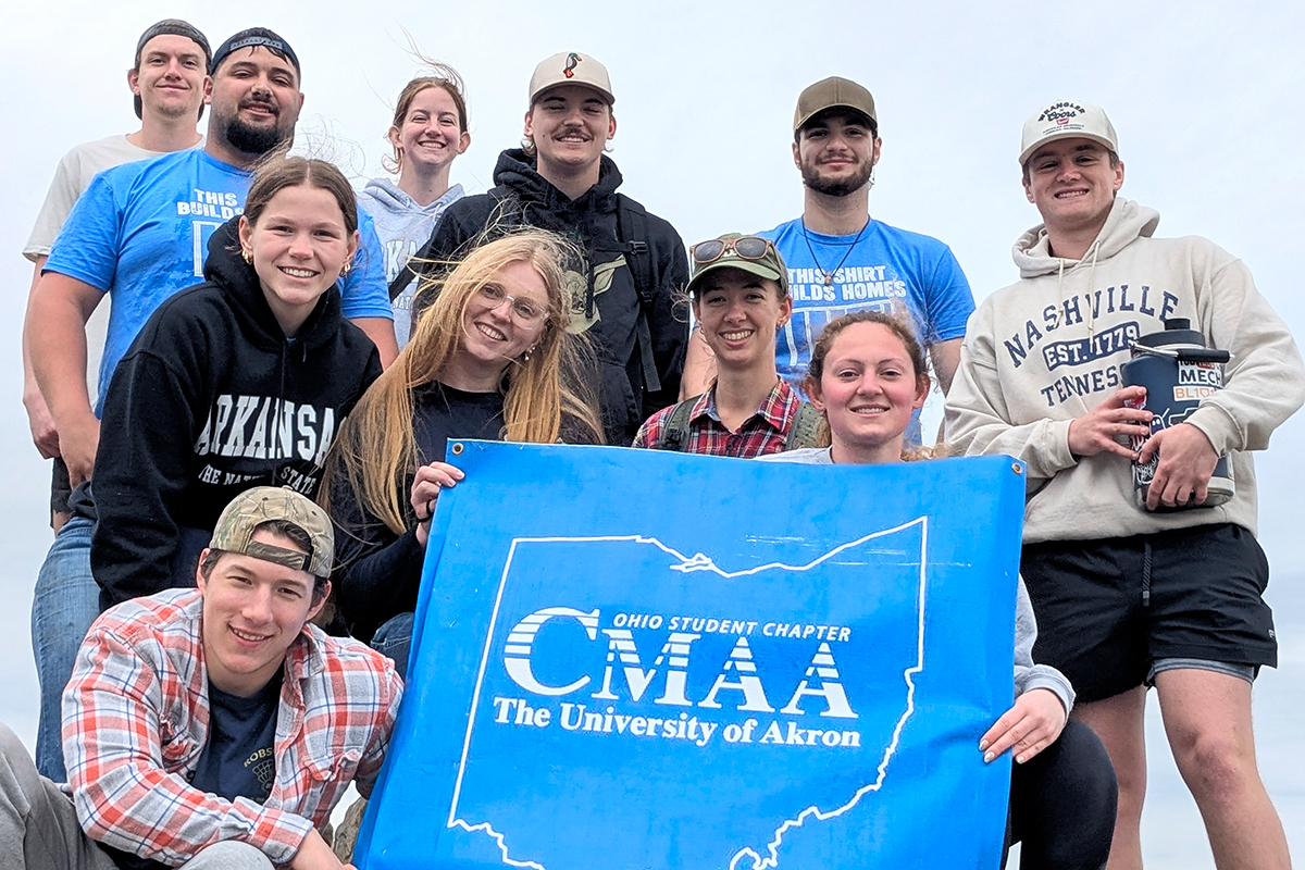 CMAA students give back over spring break through Habitat for Humanity partnership