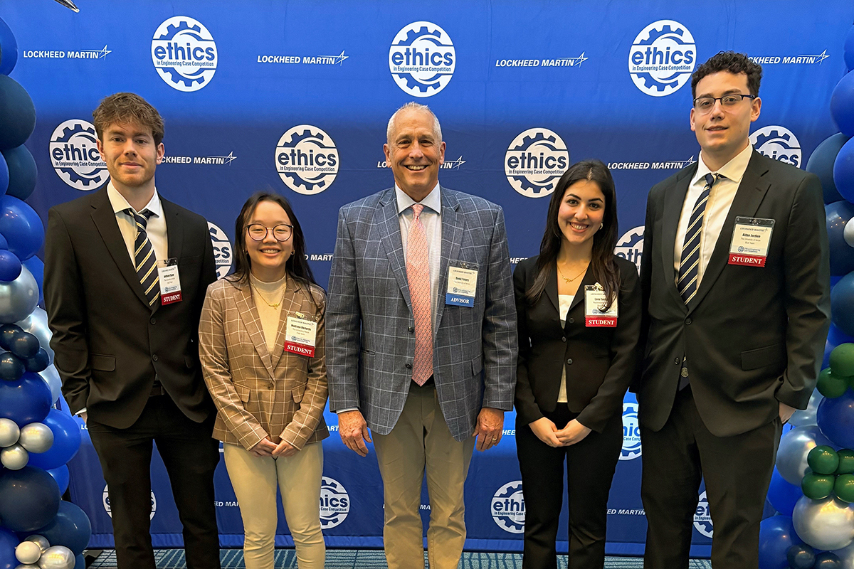 Engineering students represent UA at Lockheed Martin Ethics in Engineering Competition