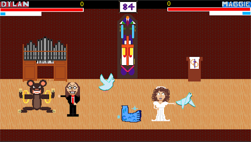 Couple designs wedding arcade game