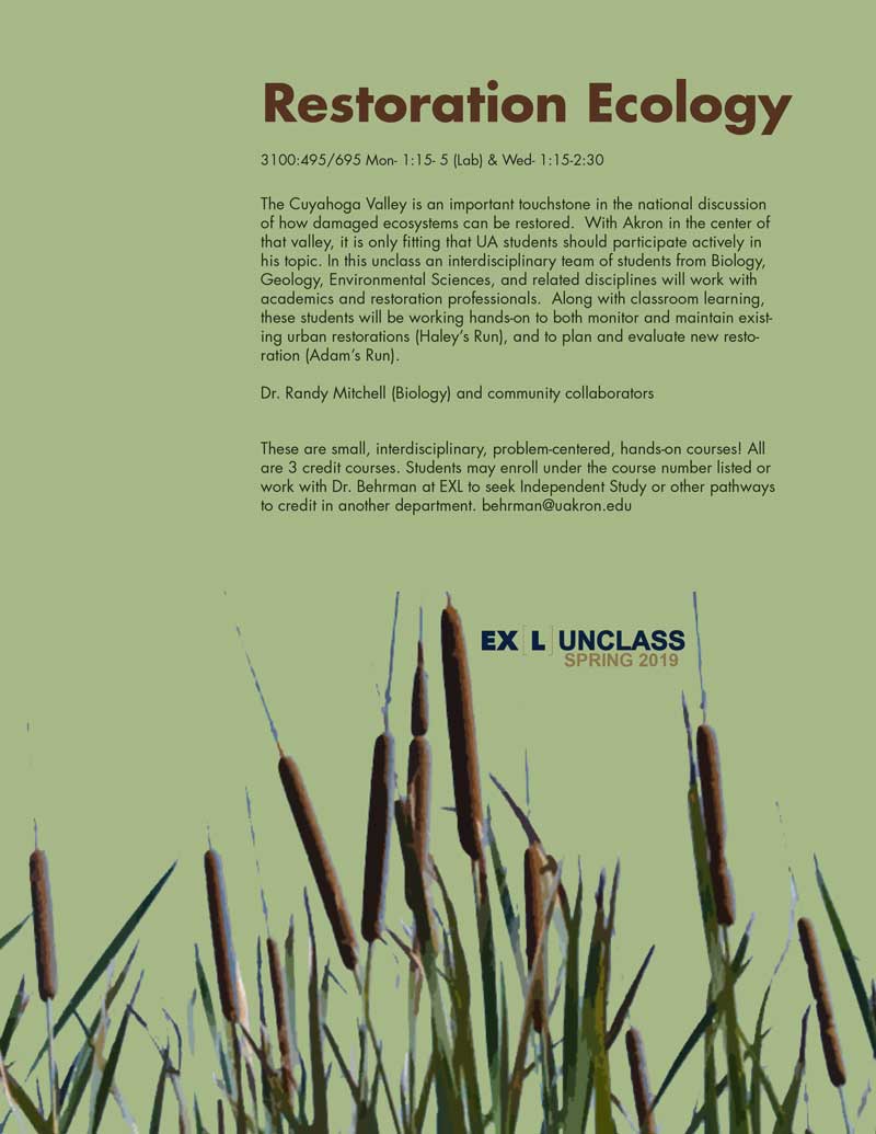 Restoration Ecology unclass poster