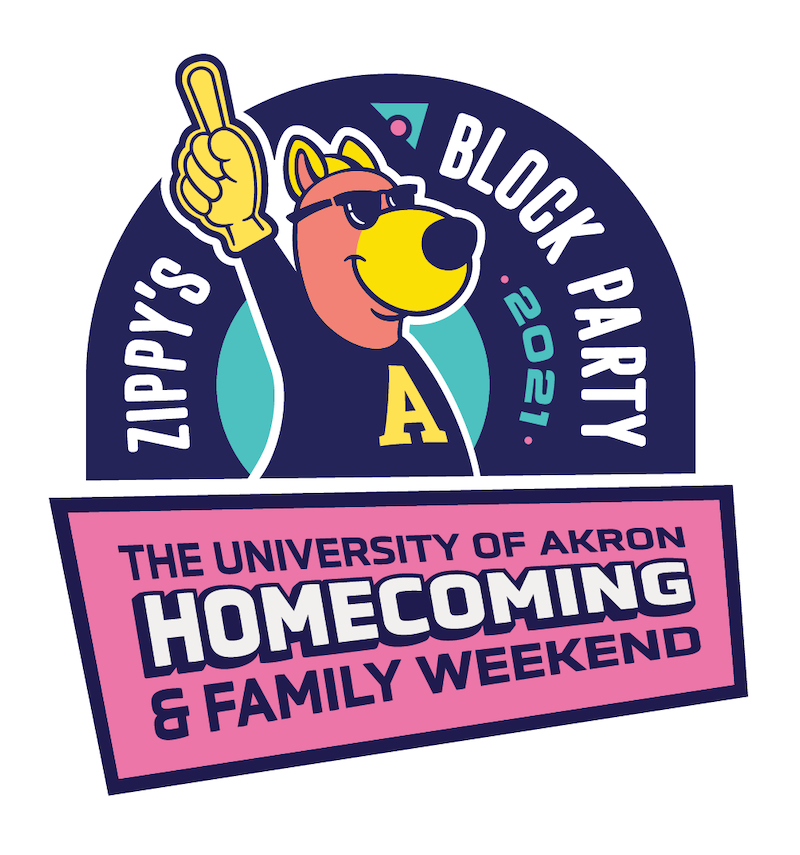 Zippy's Block Party 2021: The University of Akron Homecoming and Family Weekend