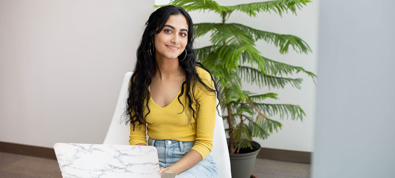 Pooja Dayal is a pre-medical biology major who writes and performs poetry.