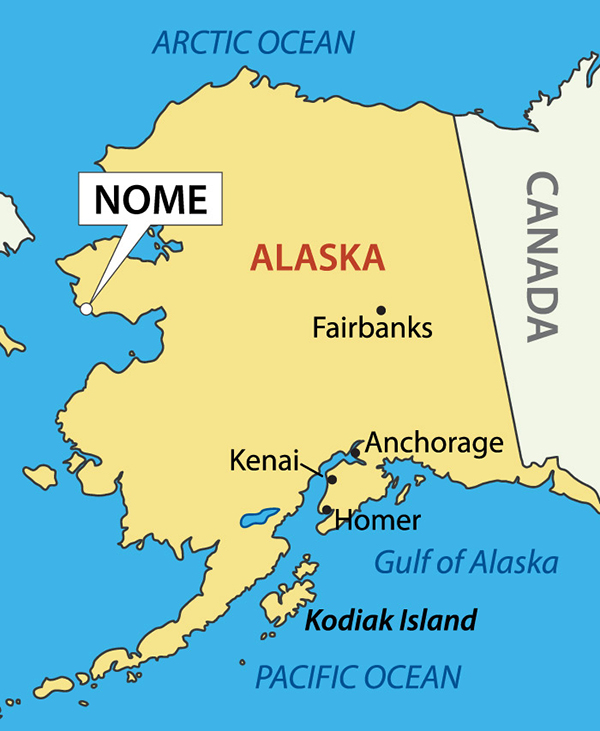 Map of Alaska Map of Alaska