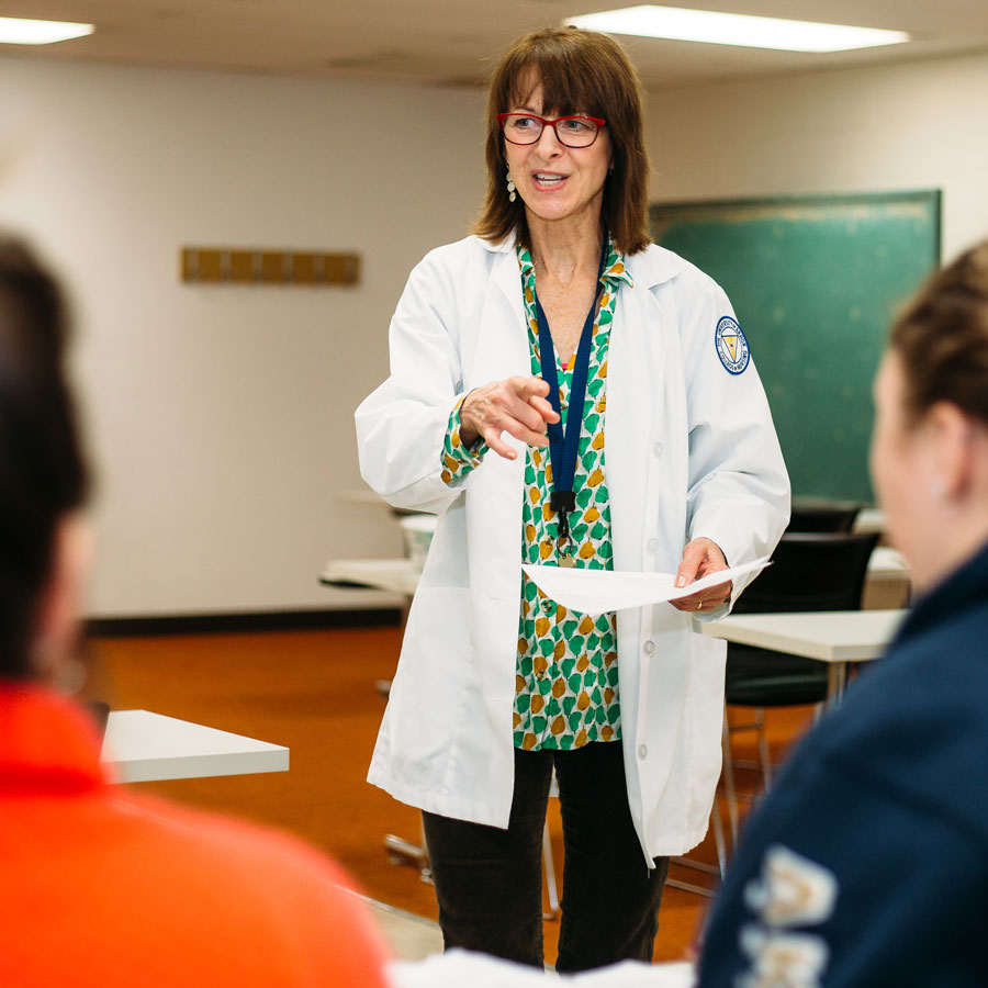 Courtney Johnson-Benson, an admissions officer at The University of Akron