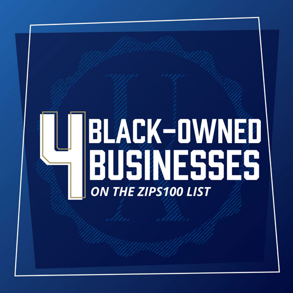 Four black-owned-businesses on our Zips 100 list.