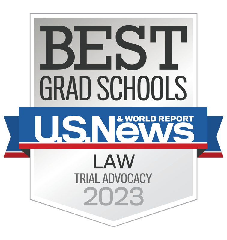 Trial advocacy at Akron Law honored by U.S. News and World Report