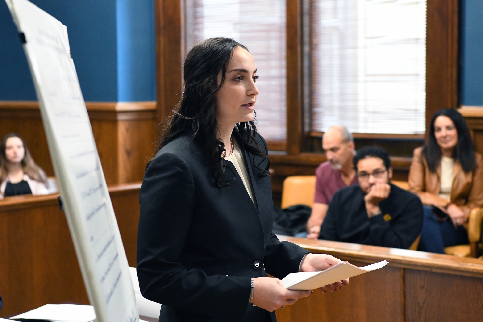 Trial Advocacy Team at the University of Akron's School of Law