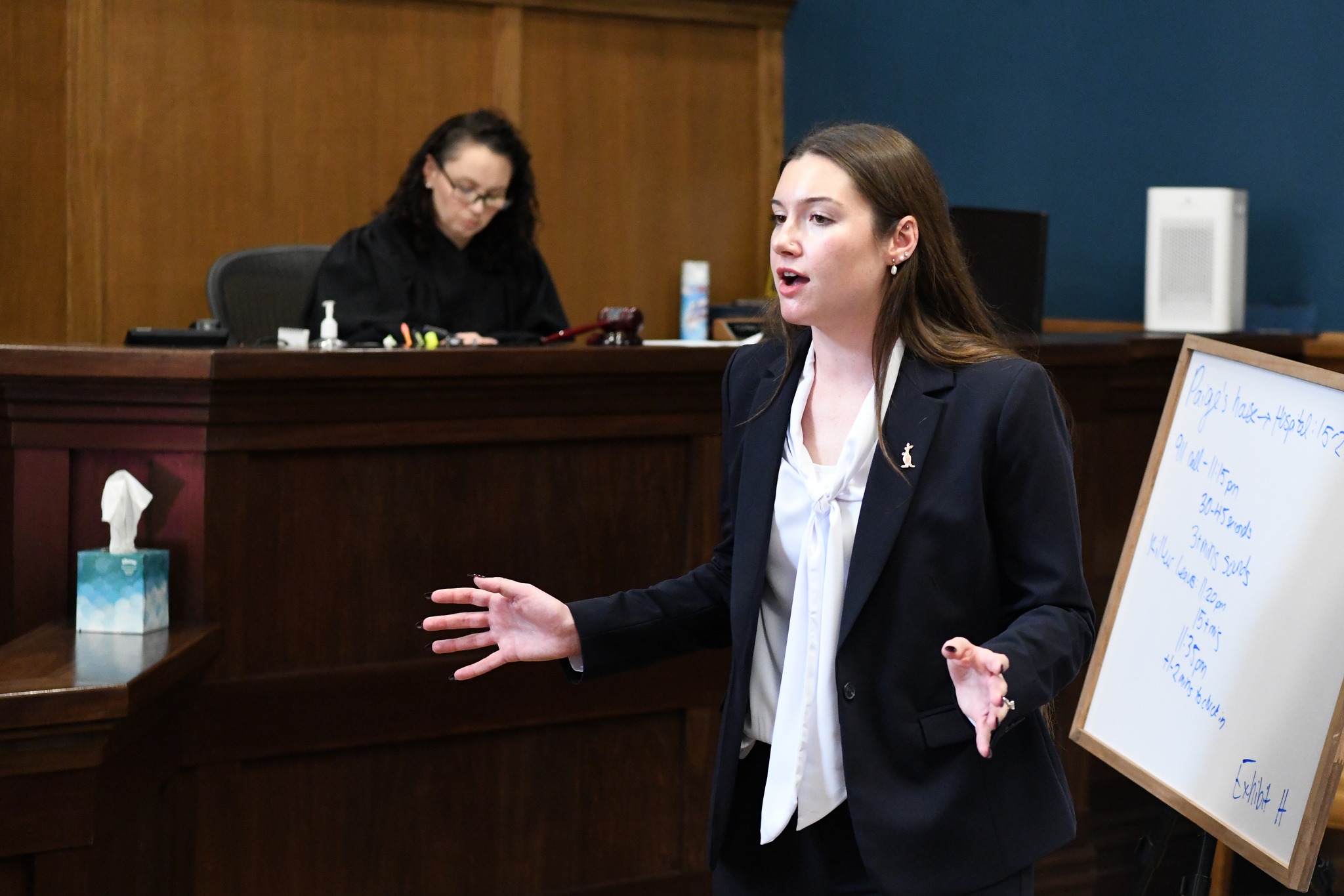 Trial Advocacy Team at the University of Akron's School of Law
