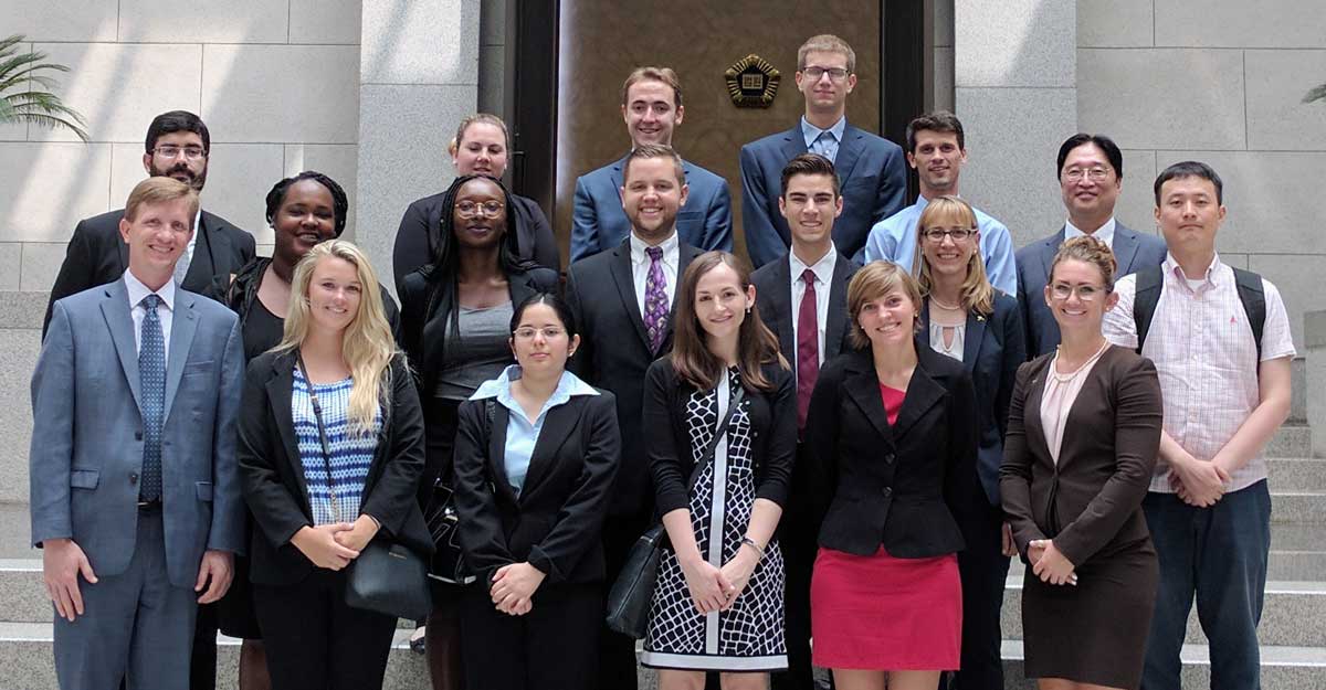 Students in Akron Law's pre-law immersion program