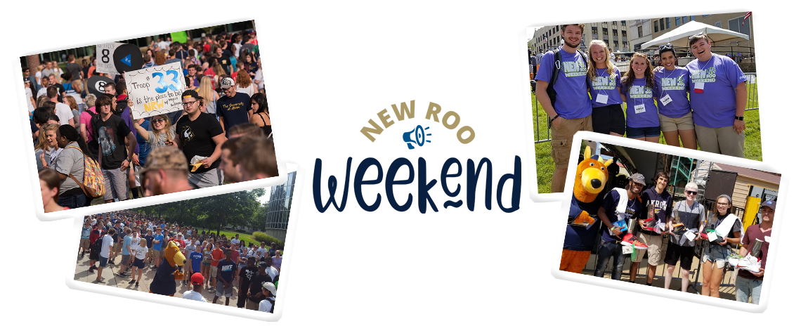 many new UA students participating in past new roo weekend events
