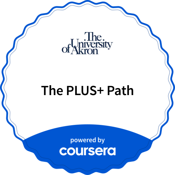 PLUS Path badge