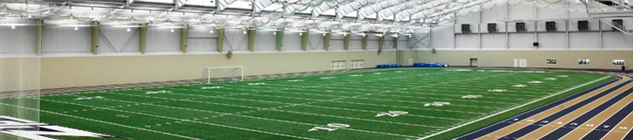 University of Akron indoor training facility