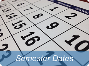 Link to list of semester dates