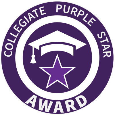 UA honored with collegiate purple star