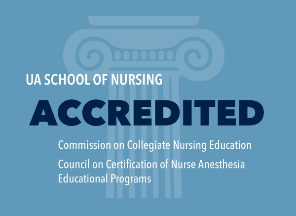 The University of Akron School of Nursing is accredited
