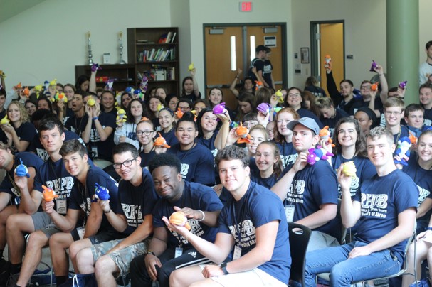 Students in the Emerging Leaders Program at The University of Akron